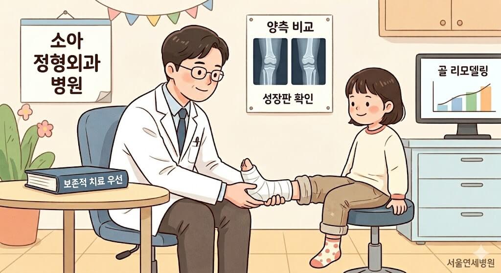 마포 소아정형외과: 우리 아이 성장판 손상 막는 꼼꼼한 외상 진단